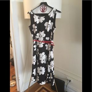 Black and White Nine West Dress